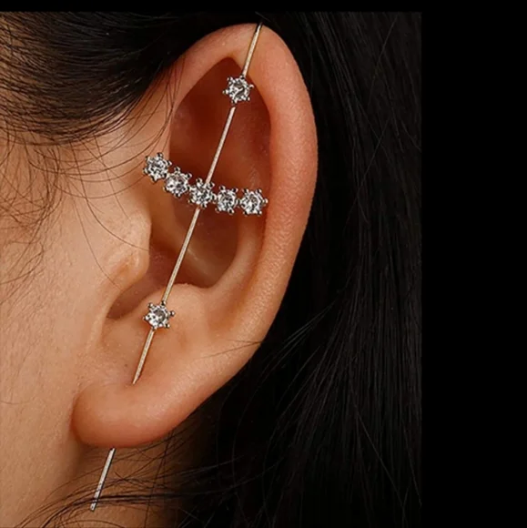 Gold bar ear ladder - Picture 8 of 8